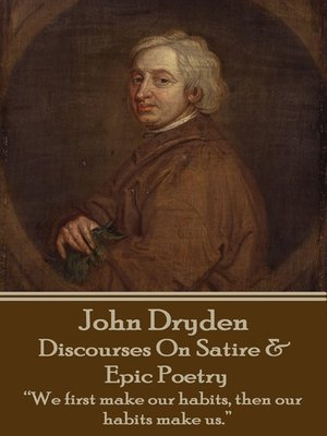 cover image of Discourses on Satire & Epic Poetry